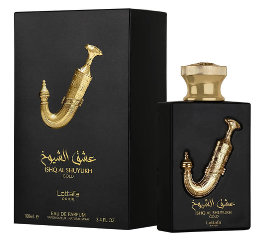 Ishq Al Shuyukh Gold 100ml EDP by Lattafa Unisex