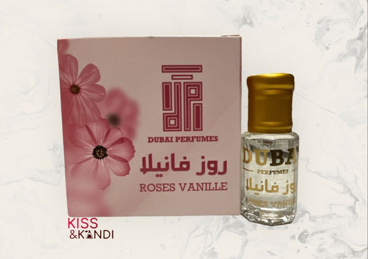 Rosas almizcleras vainilla 6ml de Dubai Perfumes