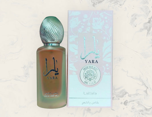 Yara Rose 50ml Perfume para el cabello